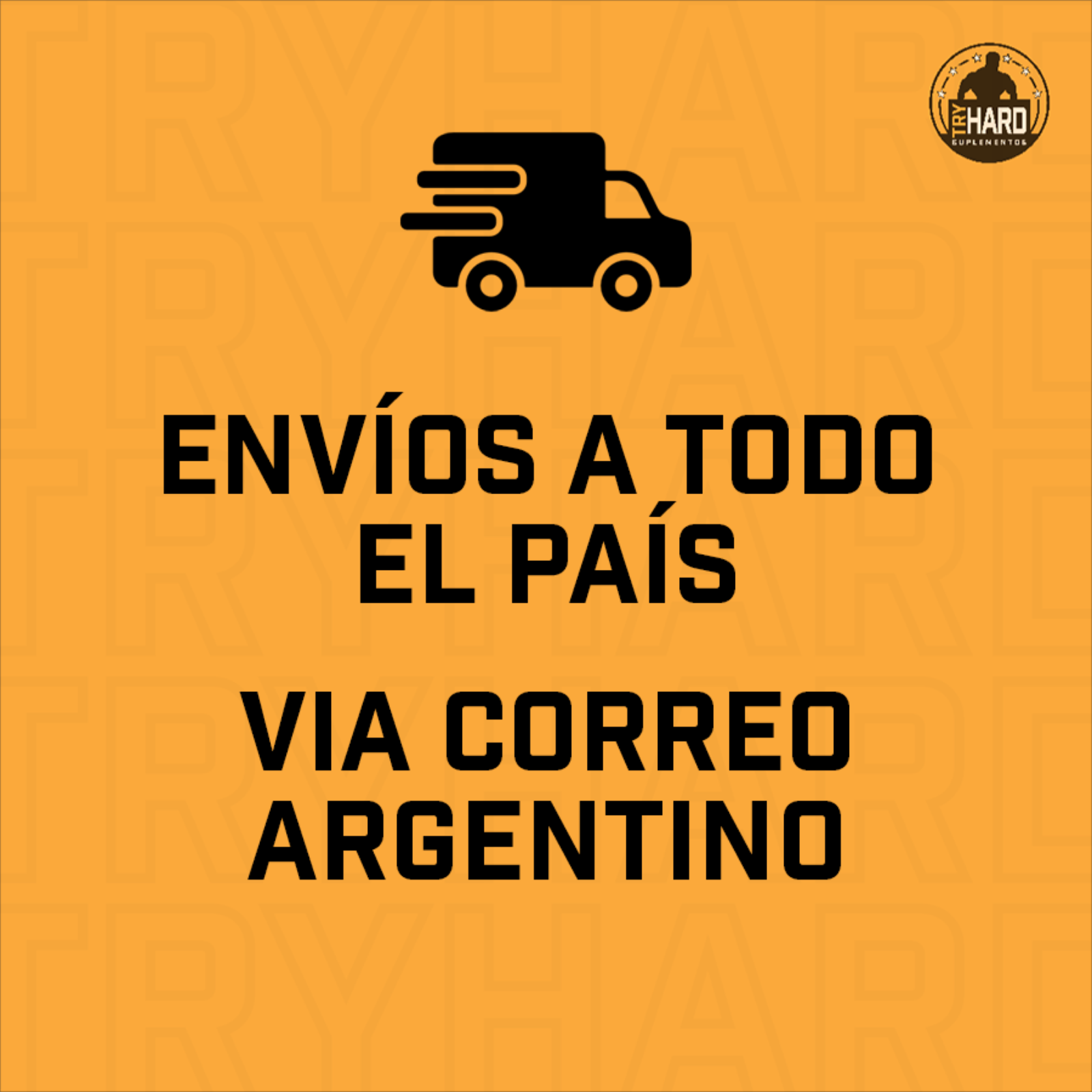 Métodos de Envío TryHard Suplementos