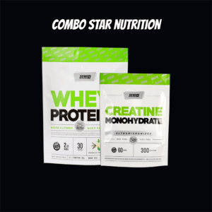 Combo Star Nutrition Whey Protein doypack 2lb + creatina 300g doypack